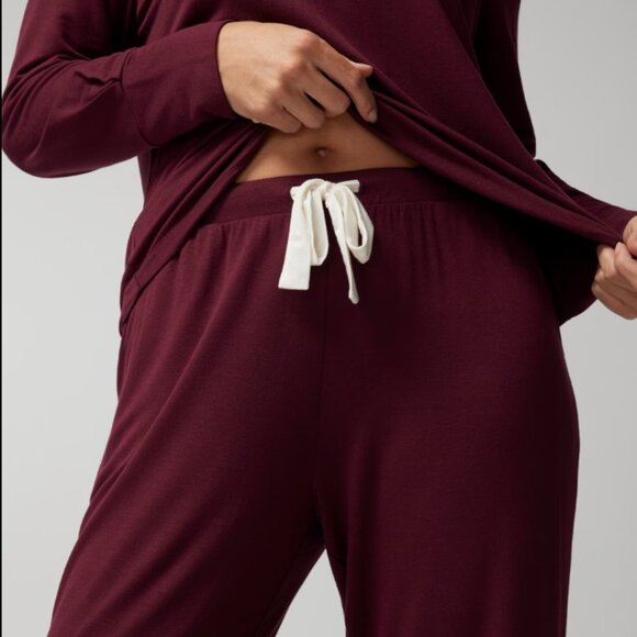 NWT Soma SUNDAY Long-Sleeve V-Neck Set - Picture 6 of 6